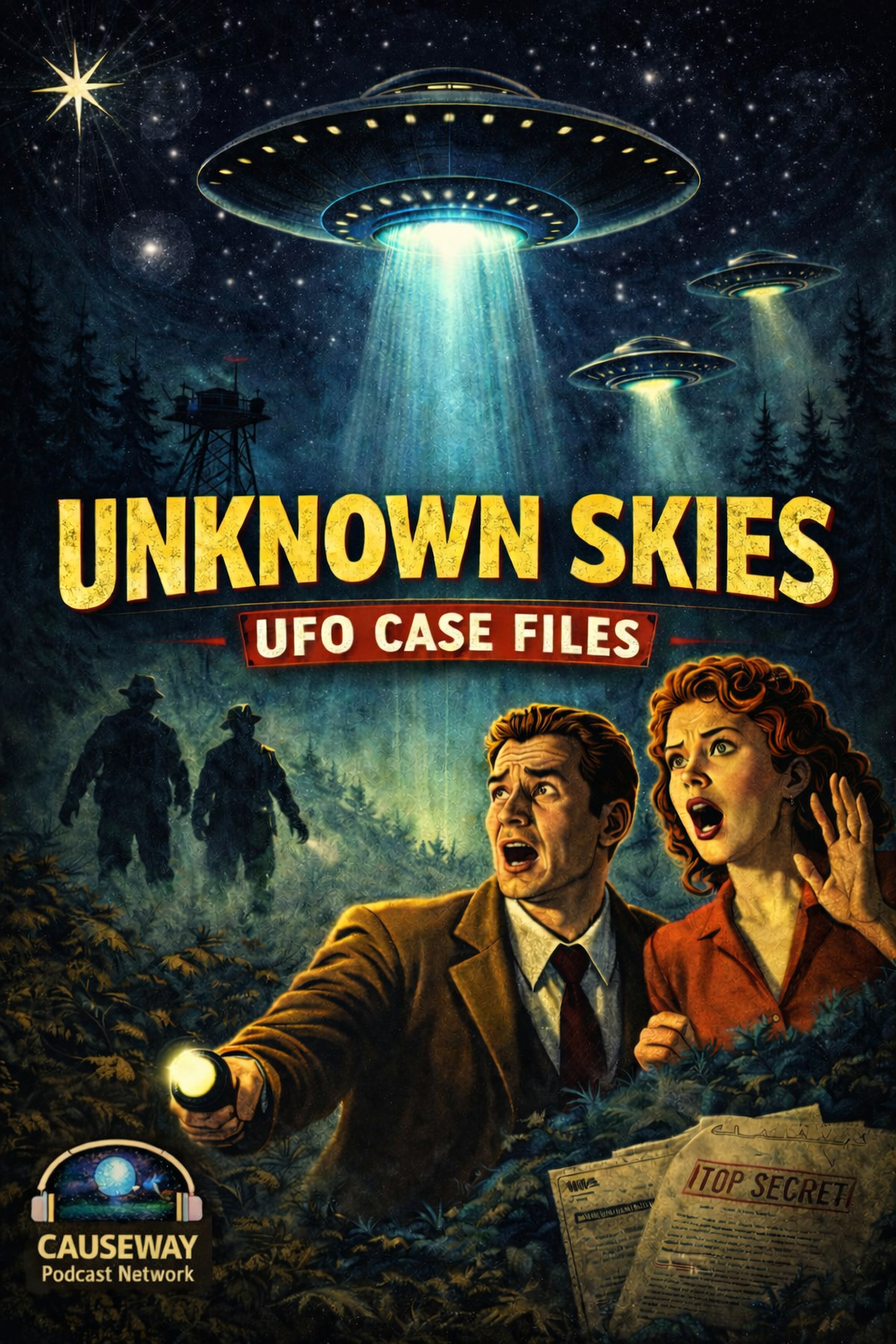 Unknown Skies UFO Case Files podcast artwork